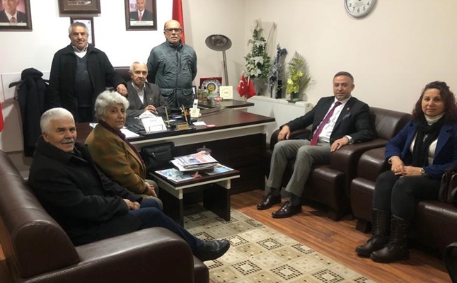 TAHTASIZ, EMEKLÄ°LERÄ°N SORUNLARINI DÄ°NLEDÄ°